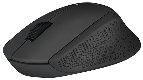 Мышь Logitech беспроводная оптическая средняя 1000 dpi черная