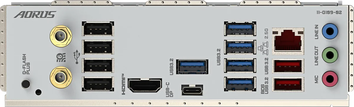 Материнська плата GIGABYTE B650E A ELITE X ICE sAM5 B650 4xDDR5 M.2 HDMI DP Wi-Fi BT mATX білий