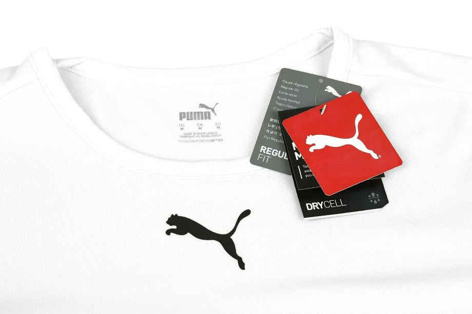Футболка Puma поліестер 140 см біла дитяча