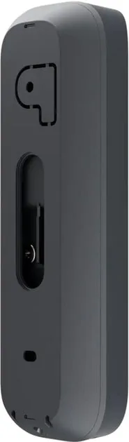 Видеозвонок Ajax Doorbell, универсальная установка, 4 МП, 155° вертикальный, 90° горизонтальный, ИК 6 м, дальность обнаружения движения 4 м, искусственный интеллект, Wi-Fi, графит.