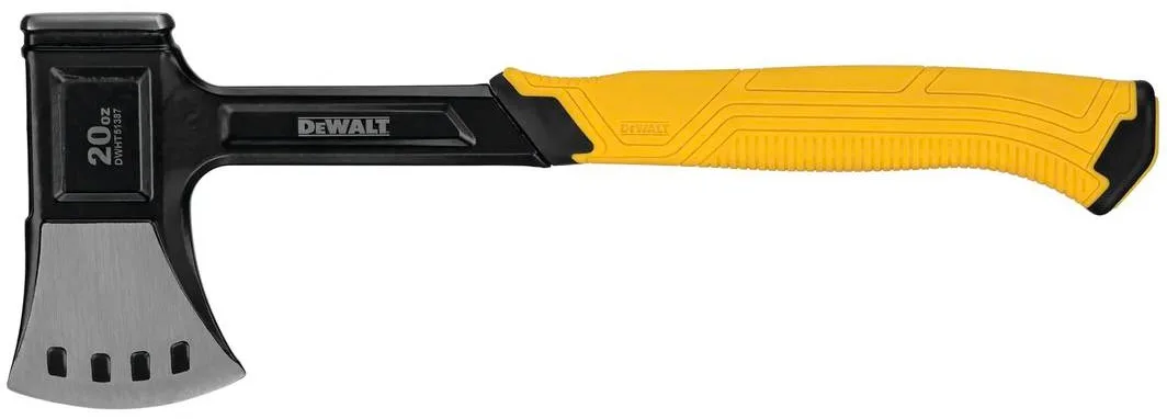 Універсальна сокира DeWALT з металевою прогумованою руків'ям, 36 см, 990 г