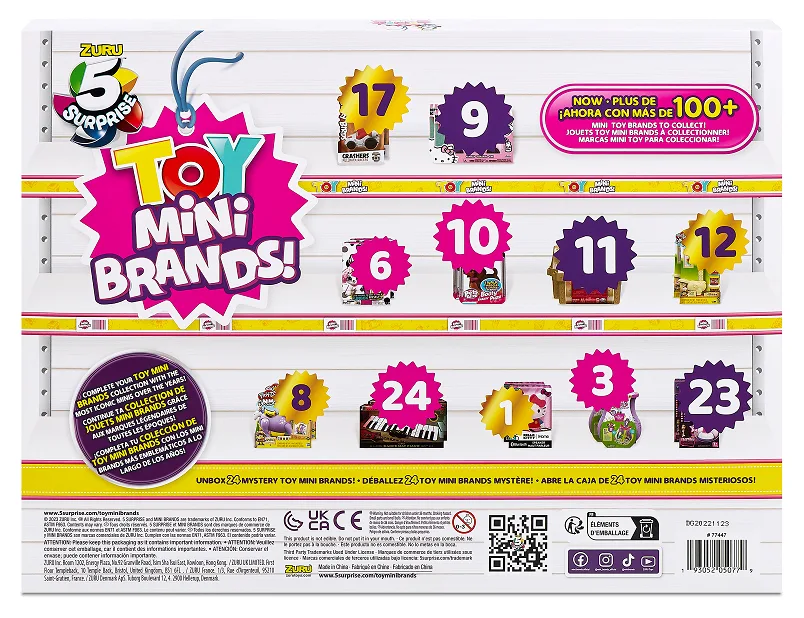 Ігровий набір Zuru Mini Brands TOY пластик 51х300х400 мм універсальний