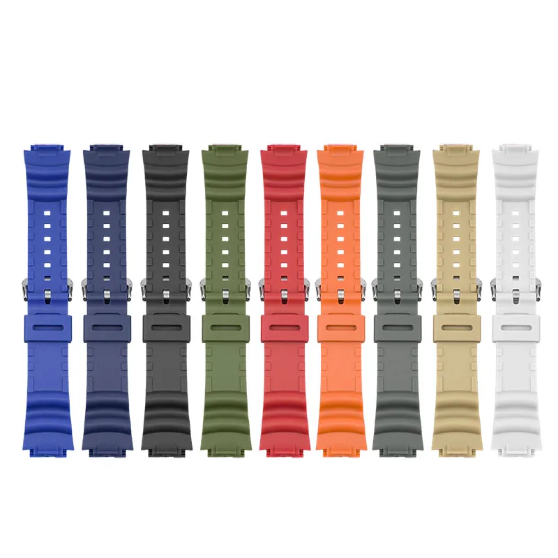 Ремінець Casio полімер 21,5 см сірий