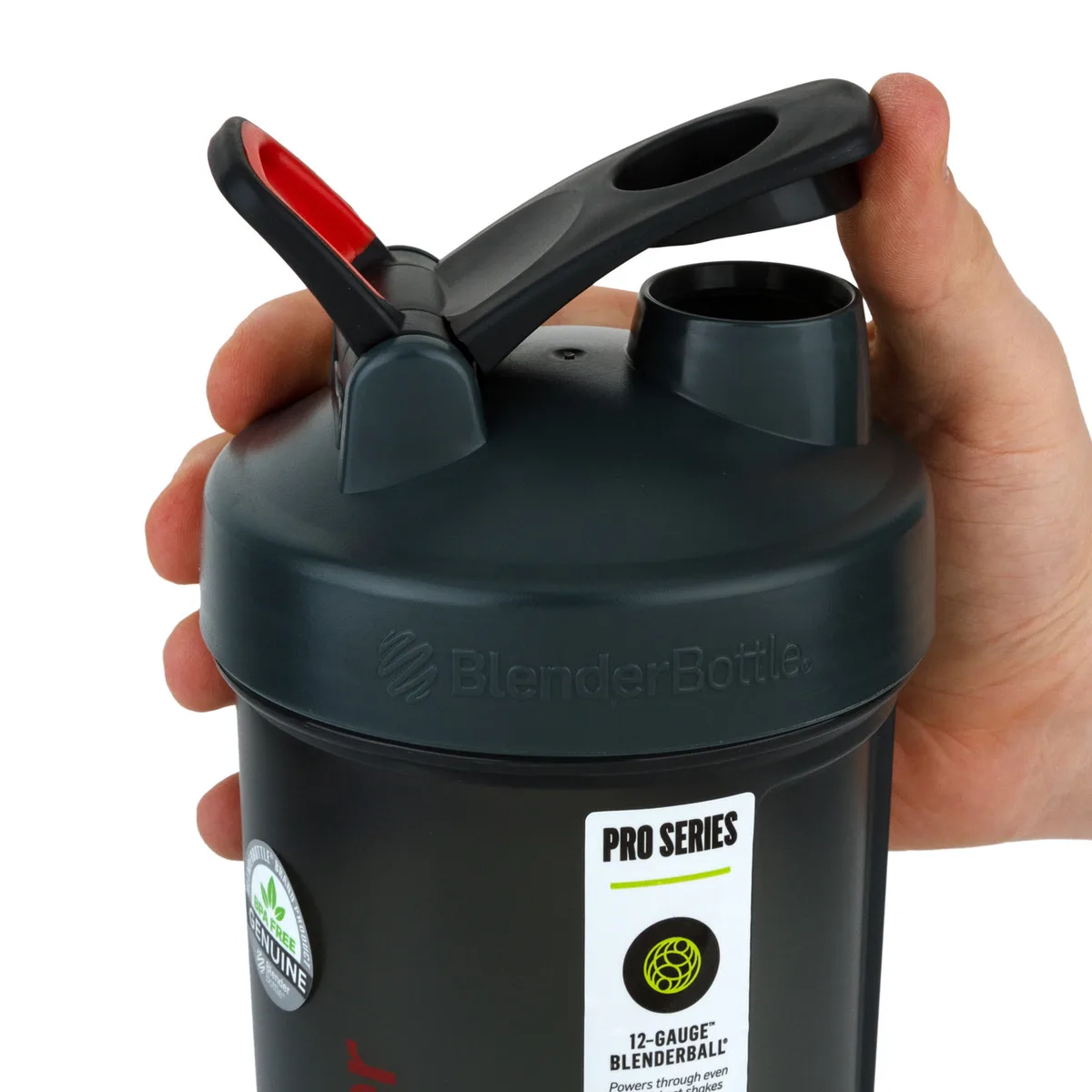 Шейкер спортивний BlenderBottle Tritan 1270 мл Сірий/Червоний