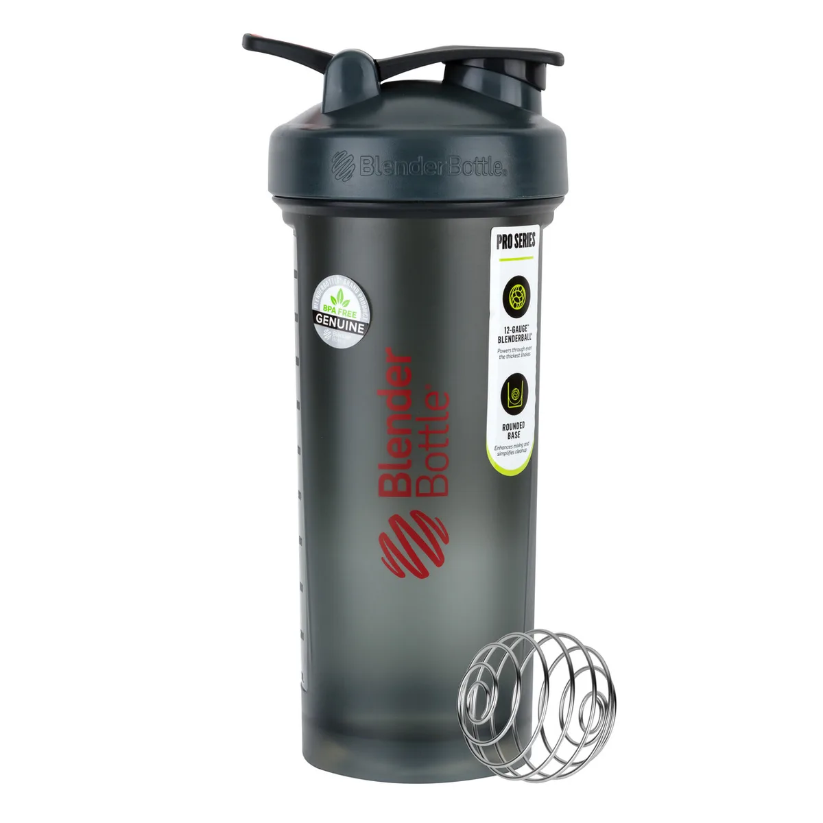Шейкер спортивний BlenderBottle Tritan 1270 мл Сірий/Червоний
