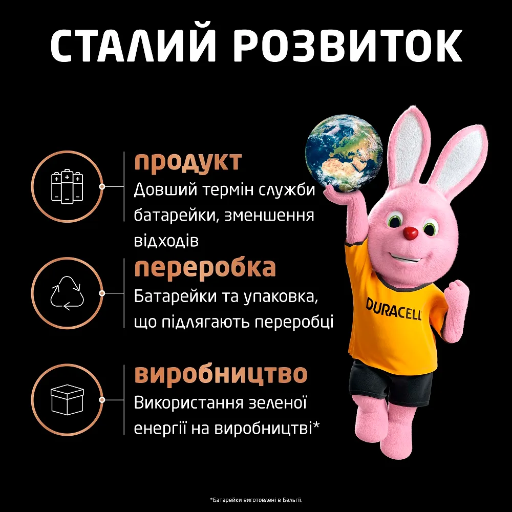 Лужні батарейки Duracell Optimum AAA 1,5 В 8 шт
