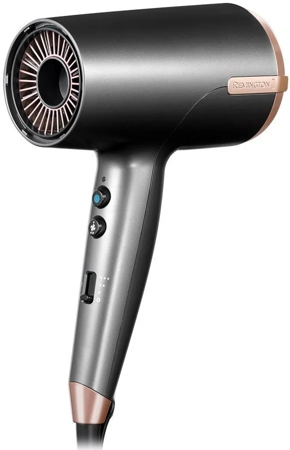Фен Remington One 2000 Вт 8 режимов диффузор ионизация серый