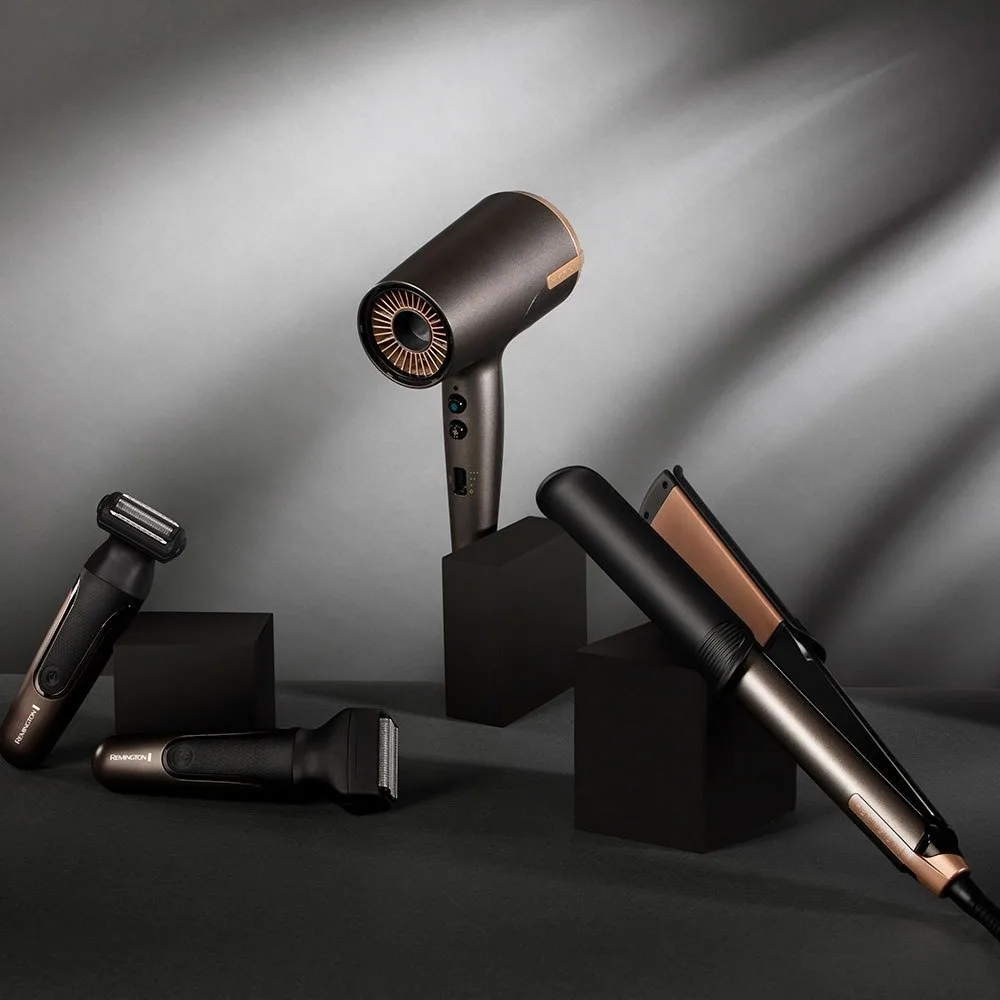Фен Remington One 2000 Вт 8 режимов диффузор ионизация серый