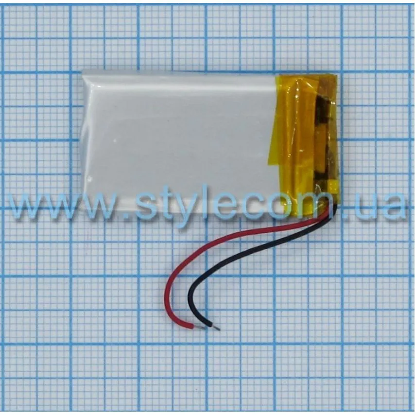 Акумулятор China 350mAh 3,7V 4х20х35 мм High Copy на русский переводится как: "Аккумулятор Китай 350mAh 3,7V 4х20х35 мм Высокое качество копия".