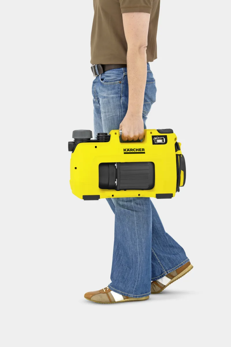 Садовий насос Karcher BP 4 HG, 950 Вт, 3800 л/год, 45 м напору, 4.5 бар, 8 м висота всмоктування, 38°C, G1, 10.69 кг.