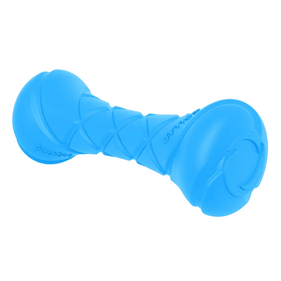 Игровая гантель PitchDog 19x7 см композитный полимер голубая
