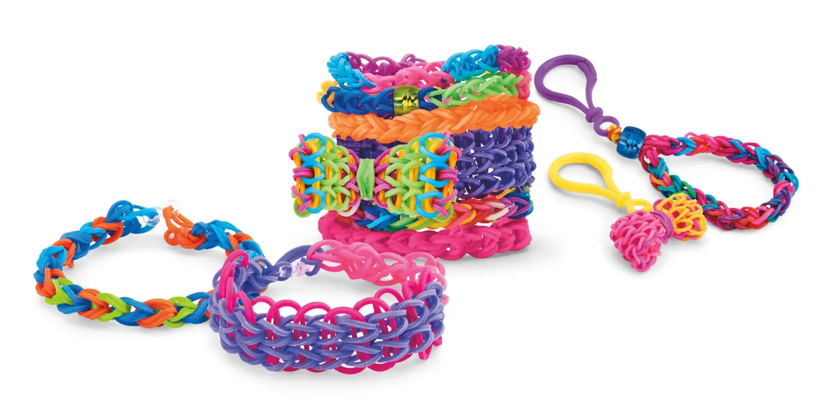 Набір для виготовлення браслетів Cra-Z-Art Rubber Band Loom 8+ асортименти кольорів