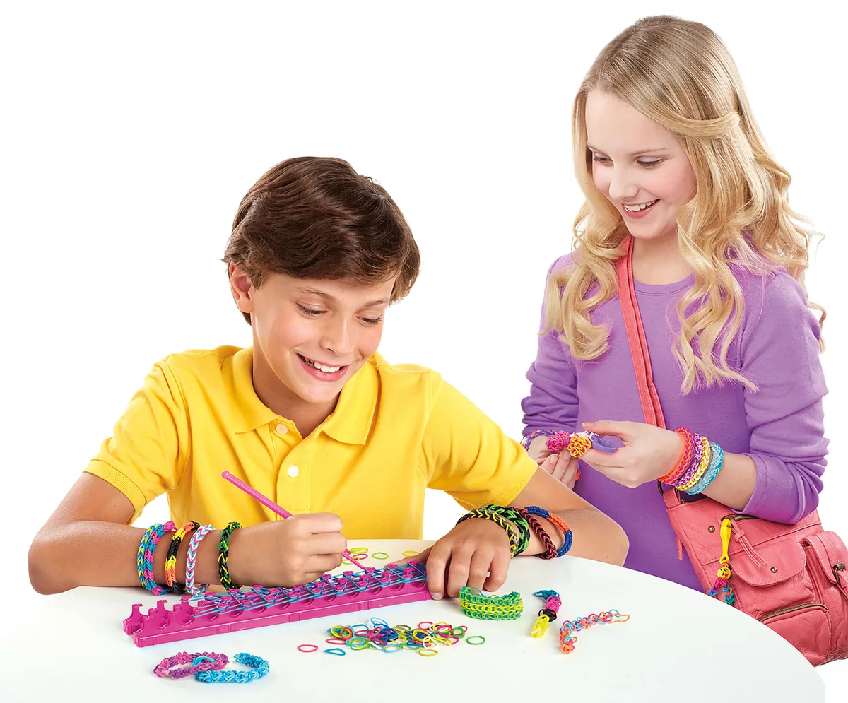 Набір для виготовлення браслетів Cra-Z-Art Rubber Band Loom 8+ асортименти кольорів