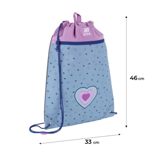 Сумка для взуття Kite Lovely з передньою кишенею для зберігання взуття та аксесуарів.