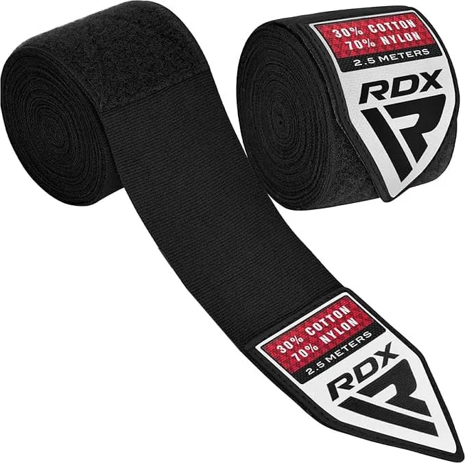 Бинти RDX 70% нейлон 2 5 м черный