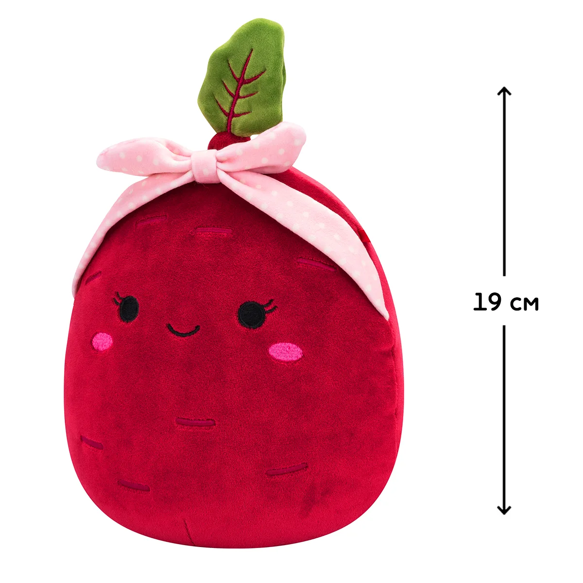 М'яка іграшка Squishmallows поліестер 19 см Буряк Клавдія