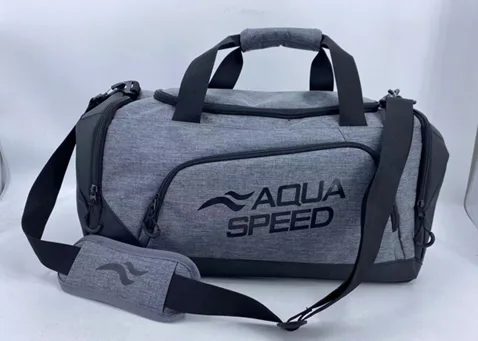 Сумка AQUA SPEED поліестер L 55x26x30 см сірий чорний 43 л