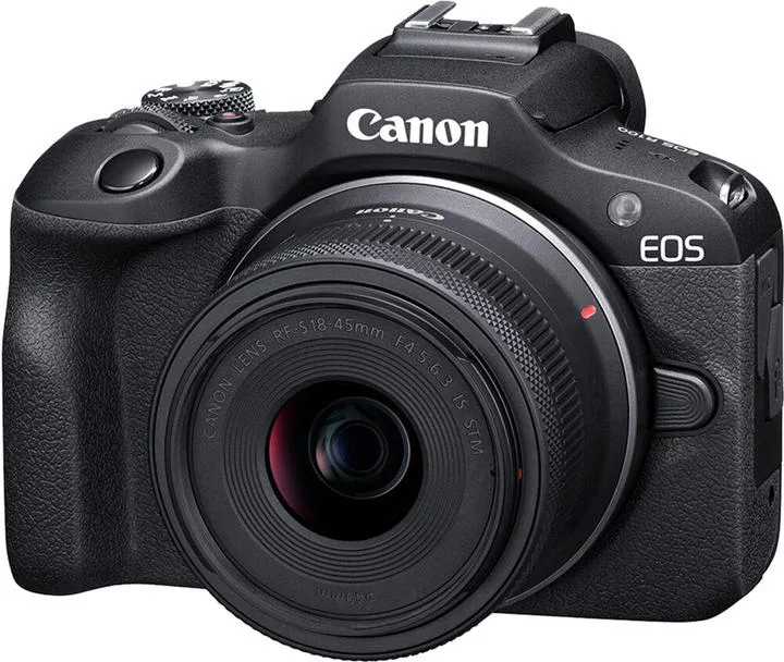 Цифрова фотокамера Canon бездзеркальна 24,1 МП чорна з об'єктивами 18-45mm 55-210mm