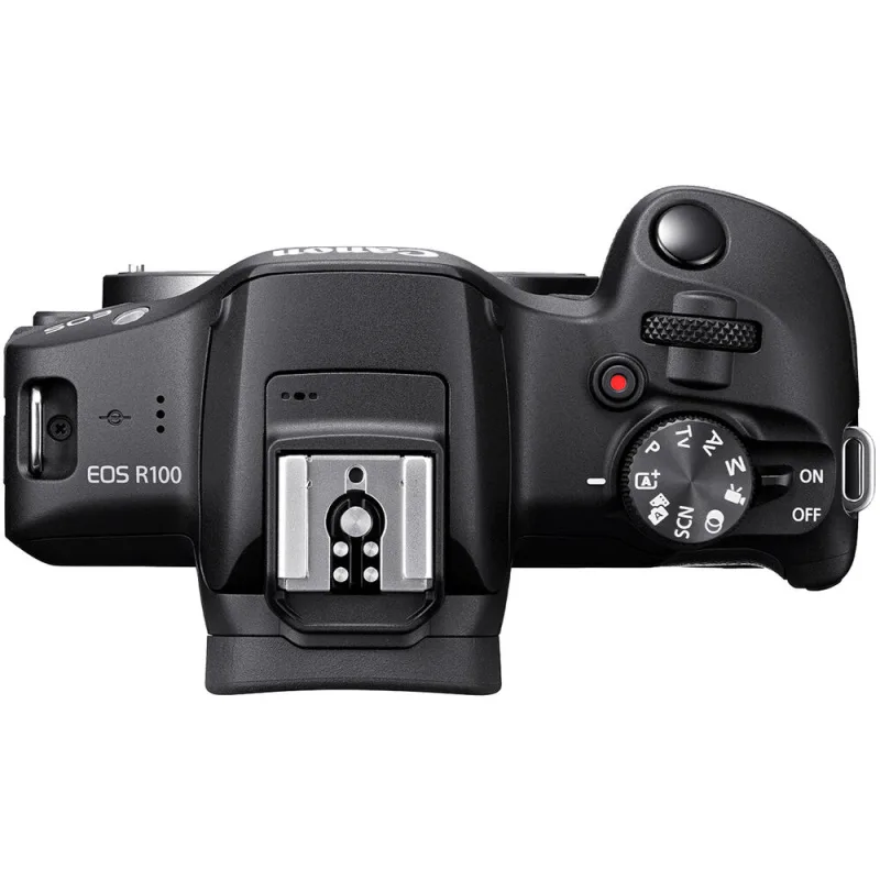 Цифрова фотокамера Canon бездзеркальна 24,1 МП чорна з об'єктивами 18-45mm 55-210mm