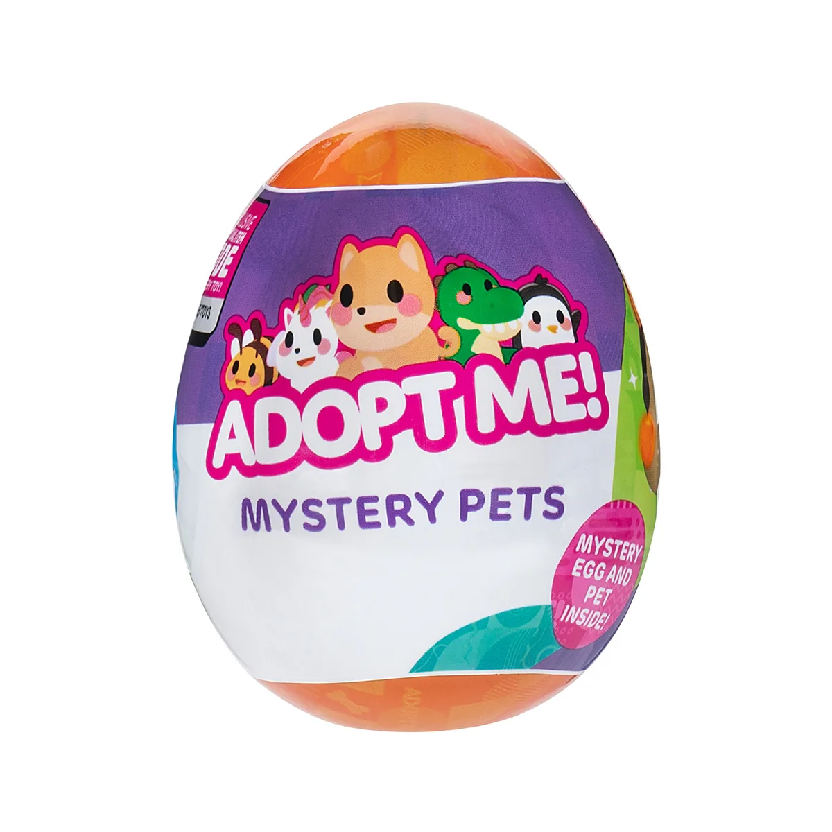 Іграшка-сюрприз в яйці Adopt ME! Полімерні матеріали 5 см