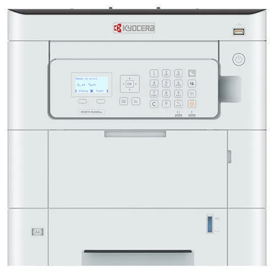 Принтер Kyocera лазерний кольоровий A4 білий 1200 dpi