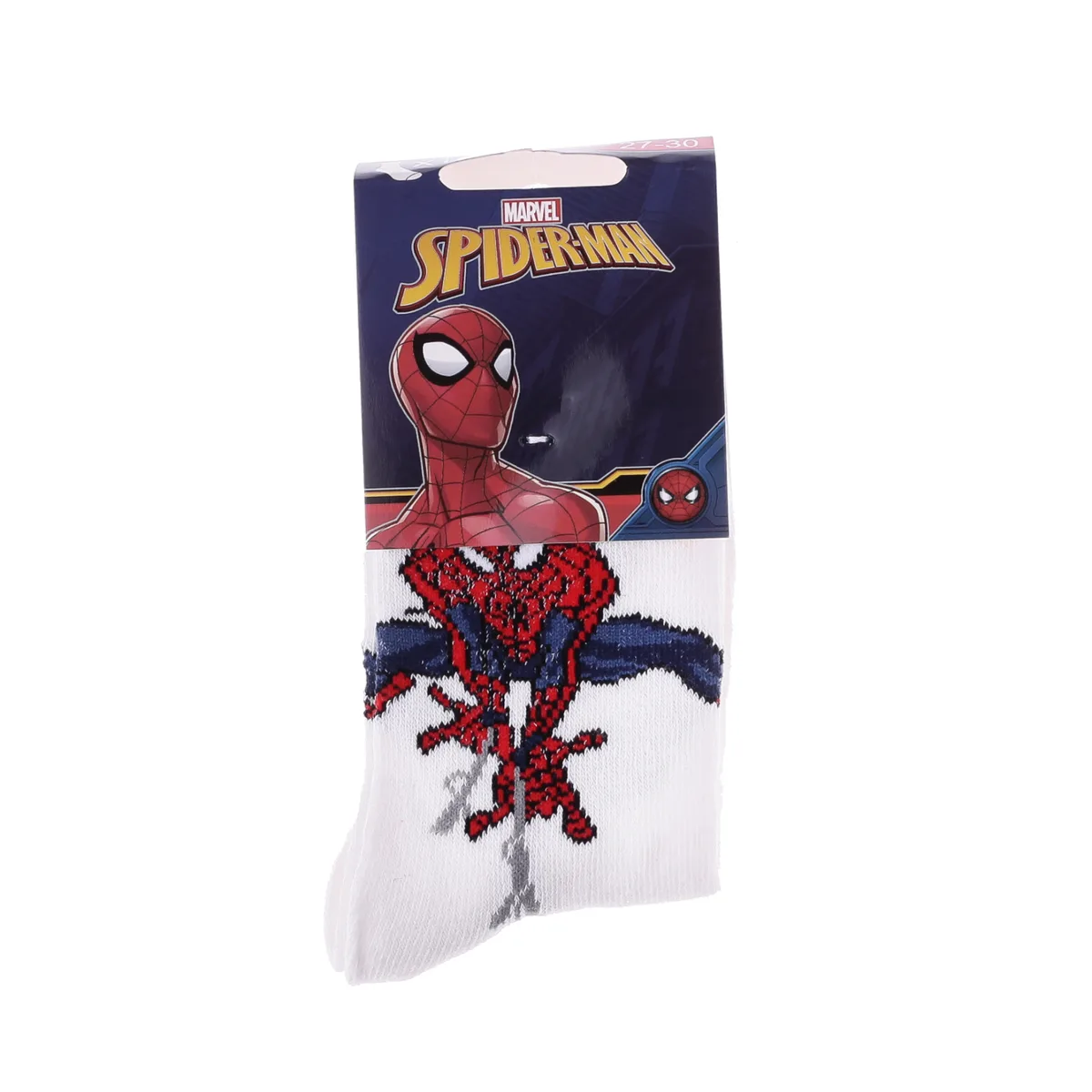 Шкарпетки SPIDER MAN бавовна 23-26 білий