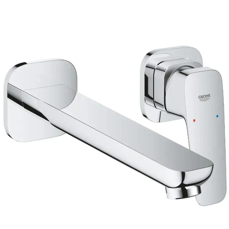 Змішувач для раковини Grohe CUBEO 2 отвори 230 мм латунь хром