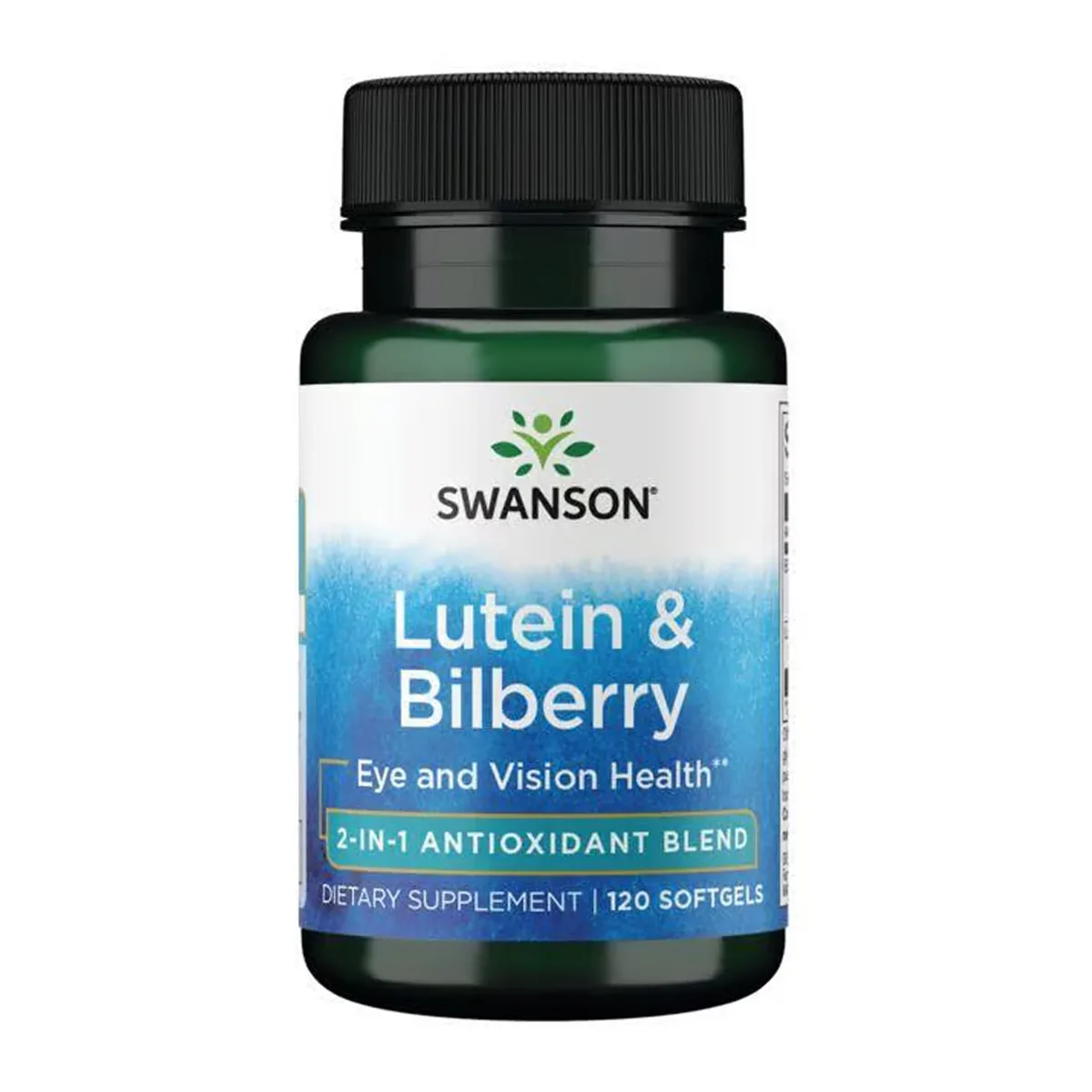 Лютеїн і Чорниця Swanson 120 м'яких капсул антиоксиданти для здоров'я очей