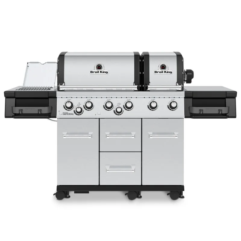 Газовий гриль Broil King нержавіюча сталь 193х63х125 см сріблястий