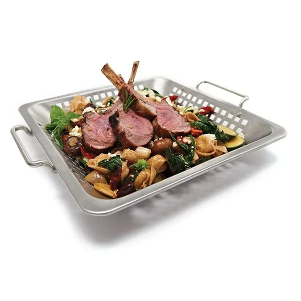 Вок для гриля Broil King нержавіюча сталь 30,5х30,5 см Металік