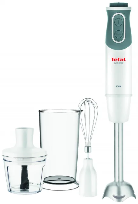 Занурювальний блендер Tefal 800 Вт нержавіюча сталь 39,7х13,2х13,2 см білий
