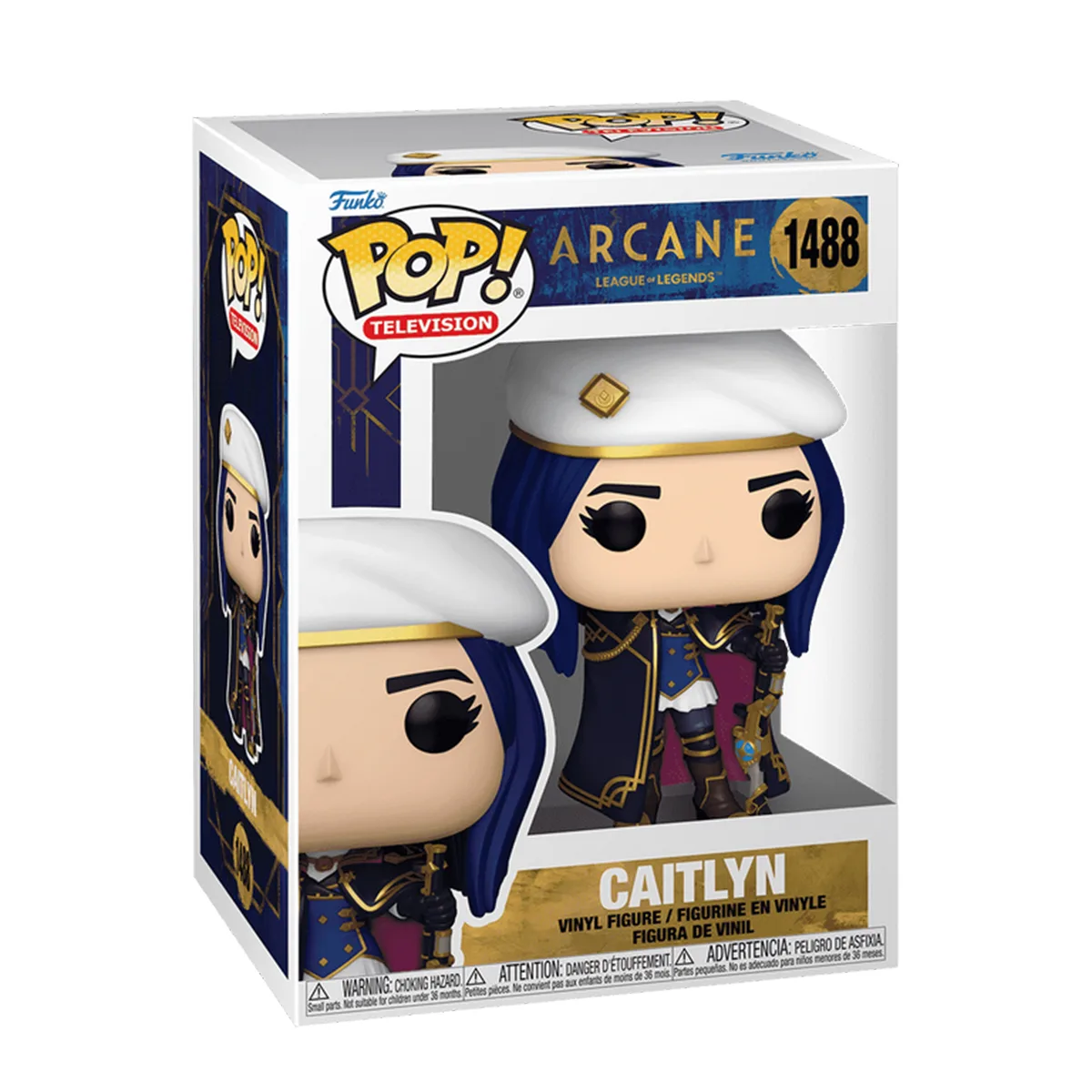 Ігрова фігурка Funko POP! вініл 11,4 см Аркейн Кейтлін