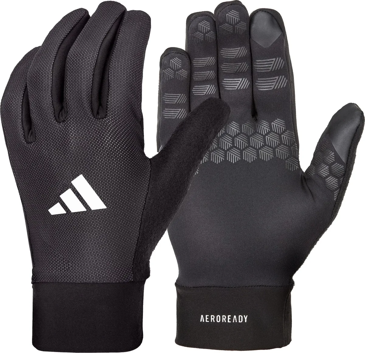 Рукавички Adidas поліамід еластан L чорні