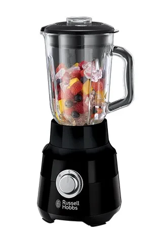 Блендер Russell Hobbs Matte Black стаціонарний 650 Вт 1500 мл чорний