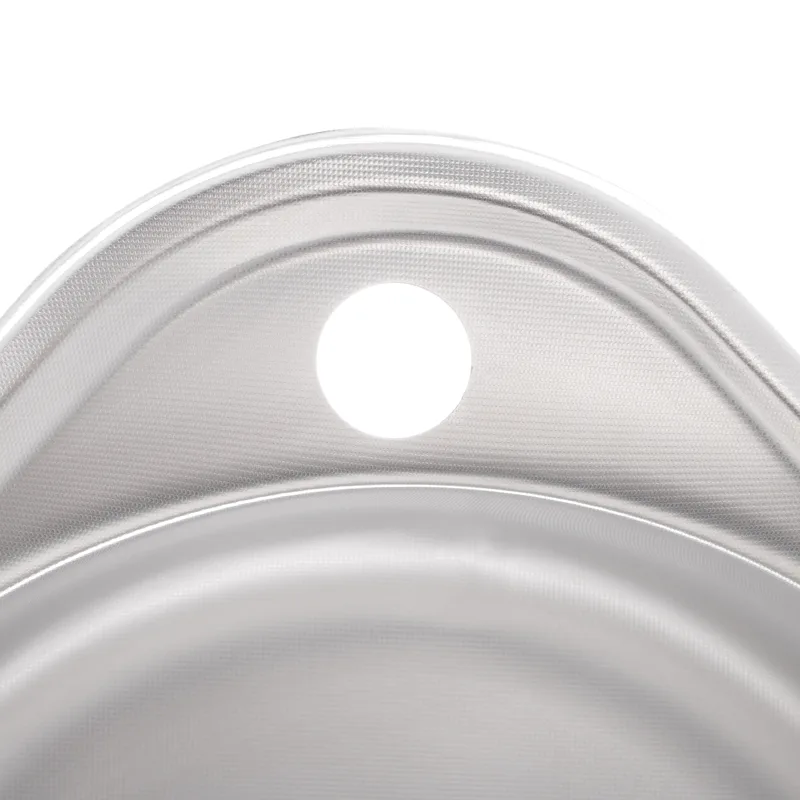 Мойка кухонная Zerix нержавеющая сталь 480х430х160 мм Micro Decor