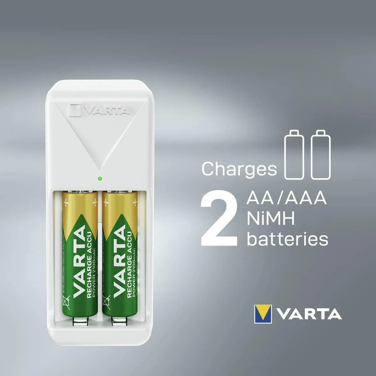 Зарядний пристрій Varta Mini Charger 2хNI MH AA2100 мА•год