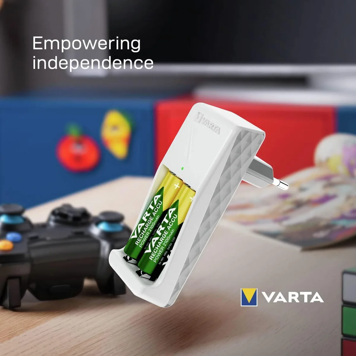 Зарядний пристрій Varta Mini Charger 2хNI MH AA2100 мА•год