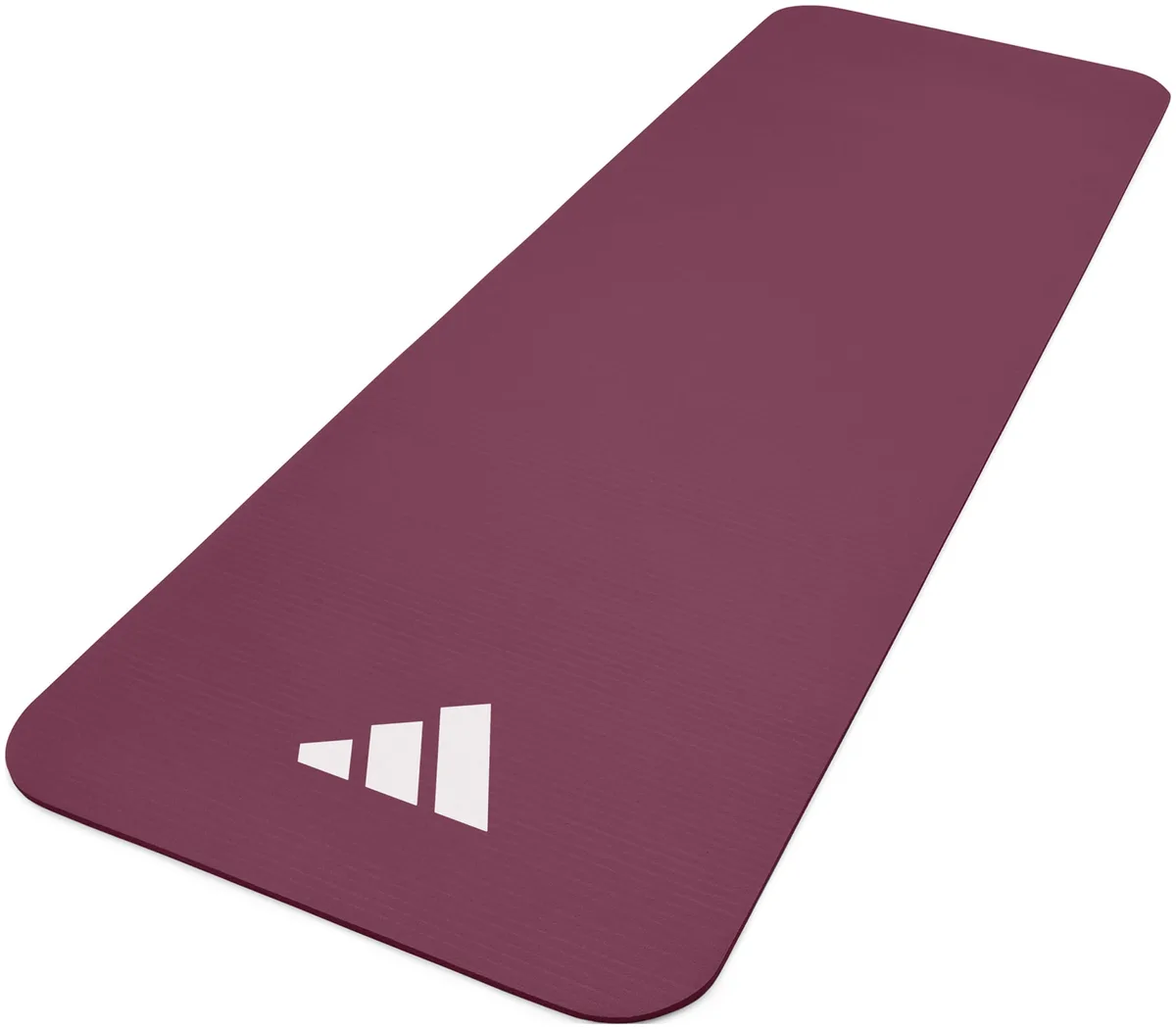 Килимок Adidas NBR 173х61х0,7 см Бордовий для фітнесу