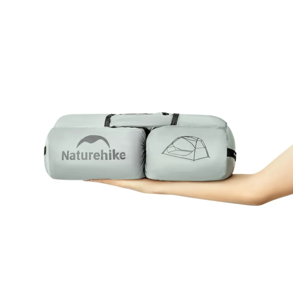 Намет двомісний Naturehike нейлон 220х260х110 см коричневий