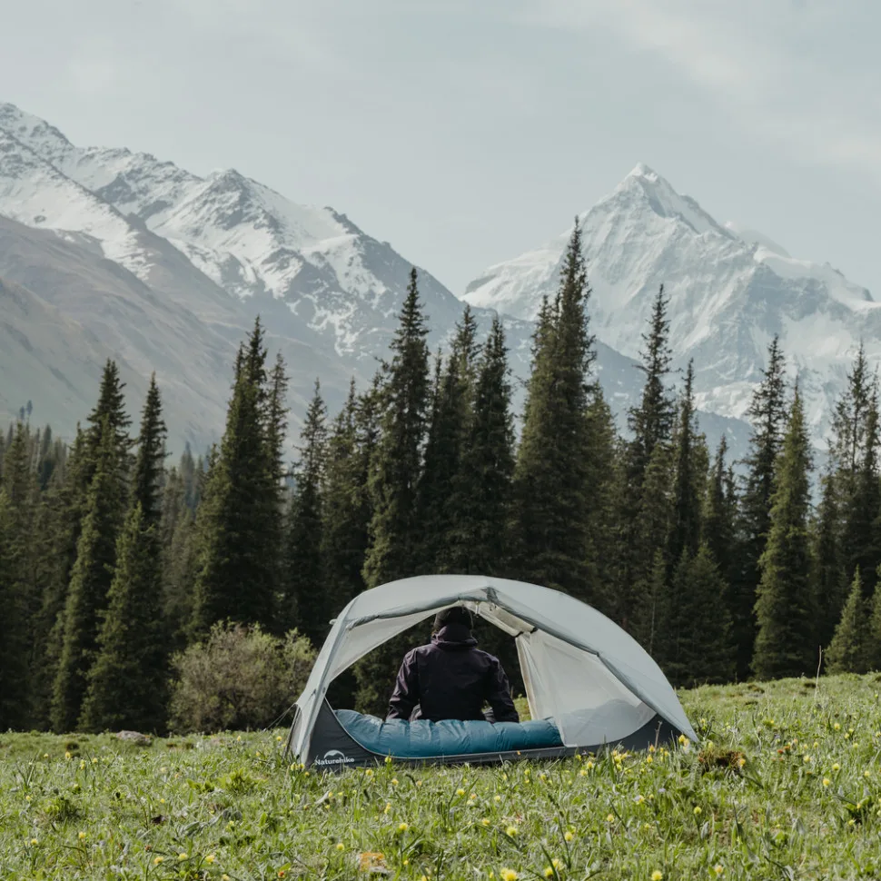 Намет двомісний Naturehike нейлон 220х260х110 см коричневий