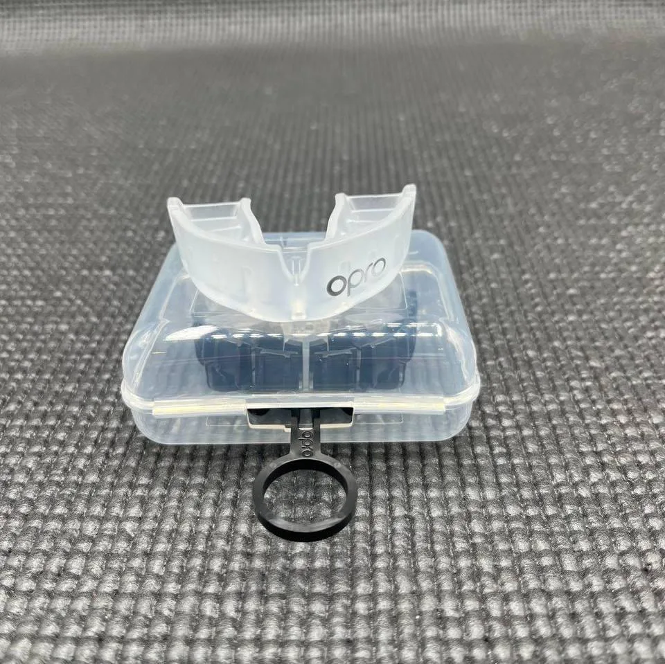 Капа OPRO Silver термопластик дитяча до 10 Clear