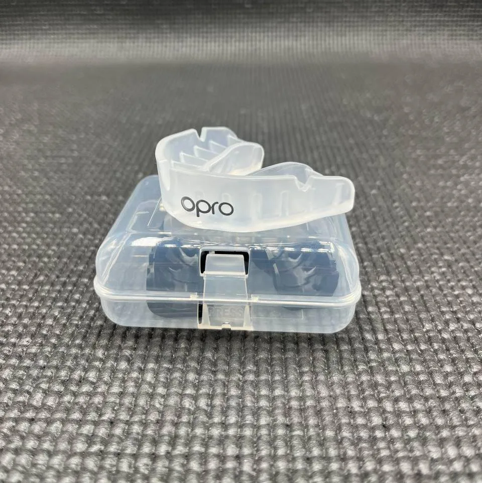 Капа OPRO Silver термопластик дитяча до 10 Clear