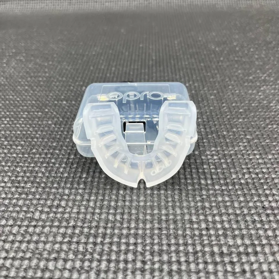 Капа OPRO Silver термопластик дитяча до 10 Clear