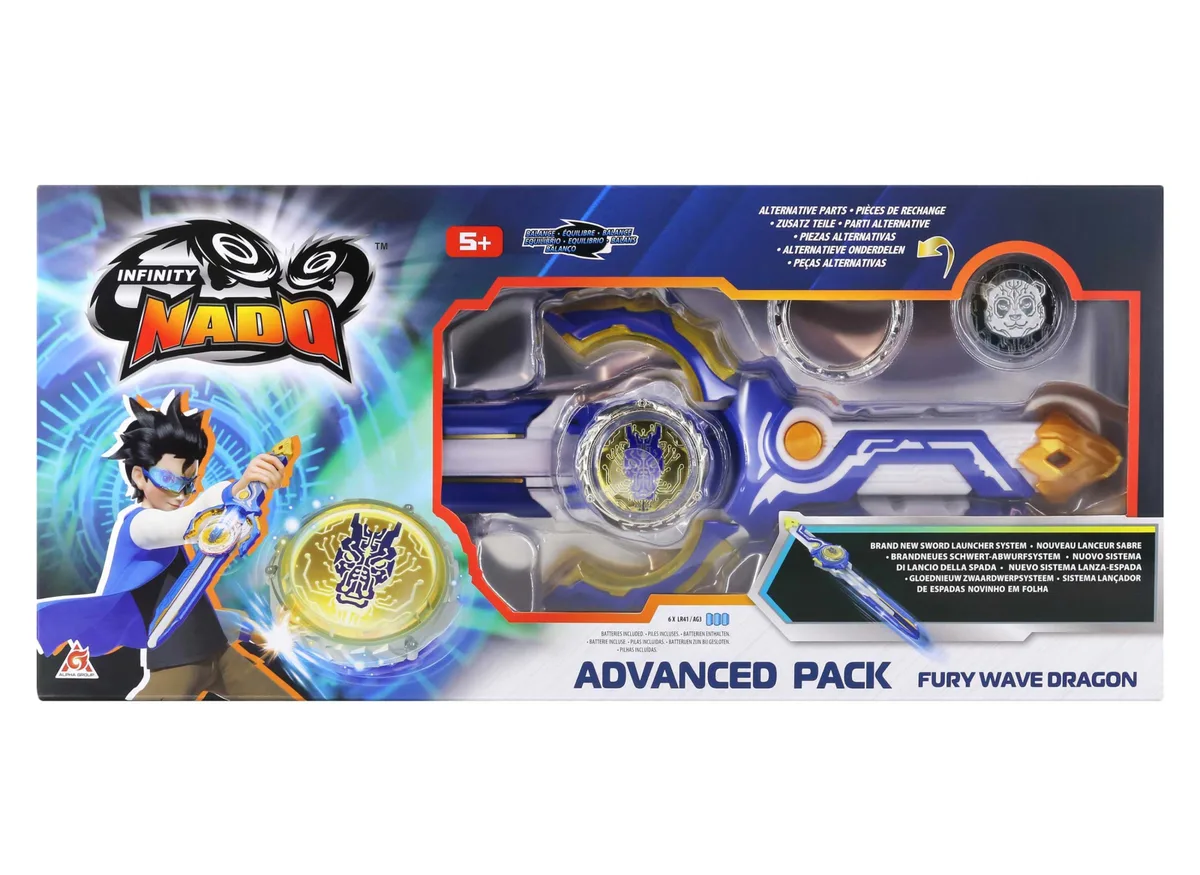 Дзиґа Infinity Nado VI Advanced Pack Лютий Дракон (Fury Wave Dragon)