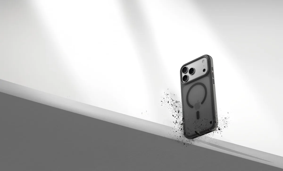 Чохол Belkin для iPhone 17 Pro, Magnetic Protective Grip, Black