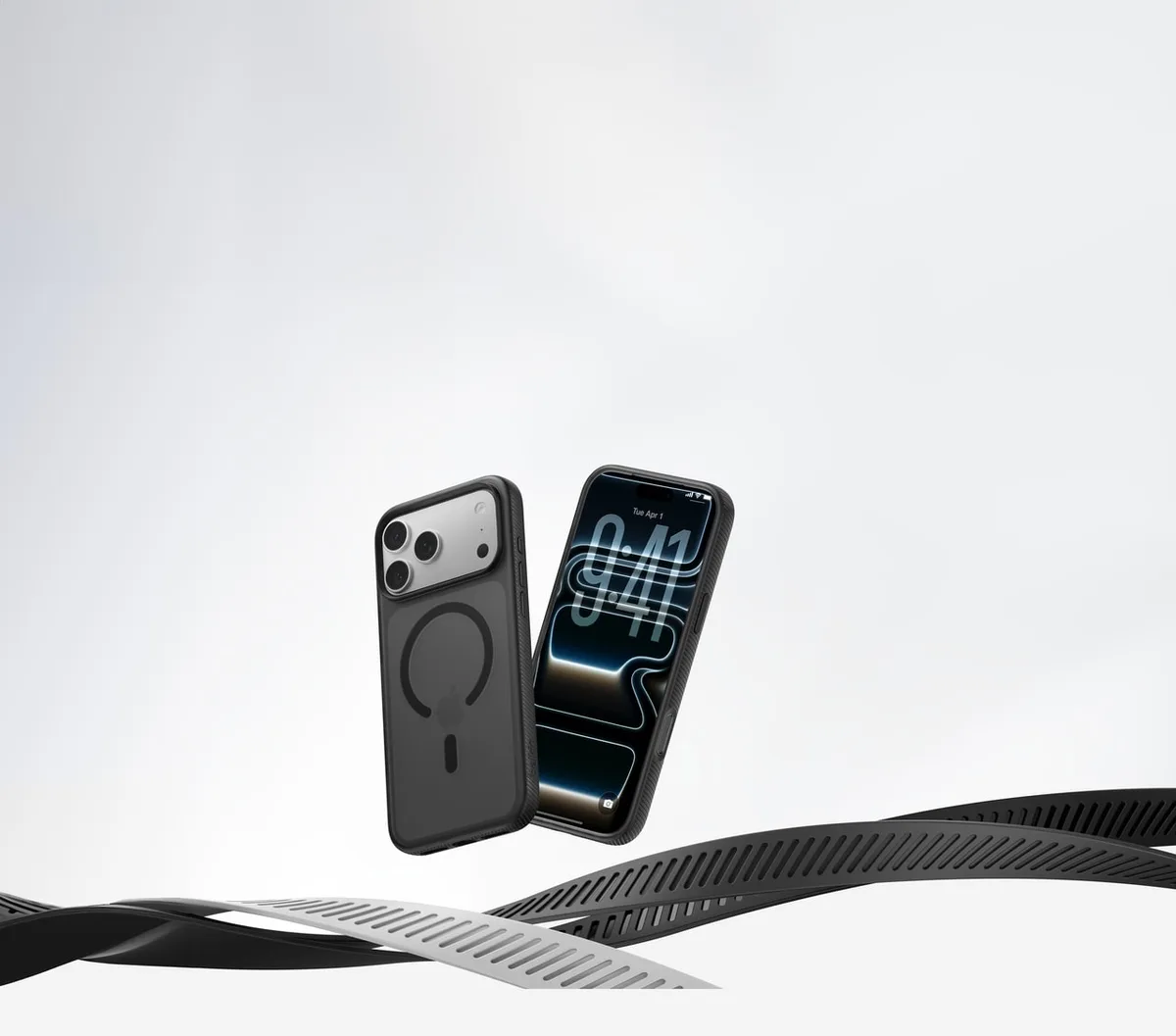 Чохол Belkin для iPhone 17 Pro, Magnetic Protective Grip, Black
