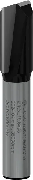 Фреза для пазів Bosch Professional Std S8 D10 L20