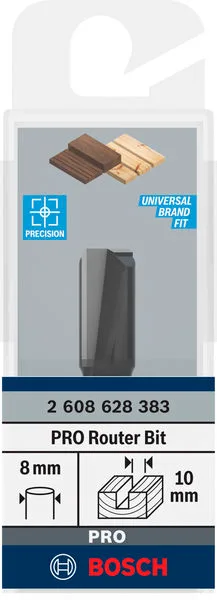 Фреза для пазів Bosch Professional Std S8 D10 L20