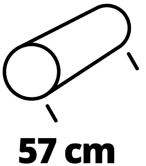 Газонний каток Einhell GC-GR 57, 57 см, 46 л, D32 см, 10.5 кг.