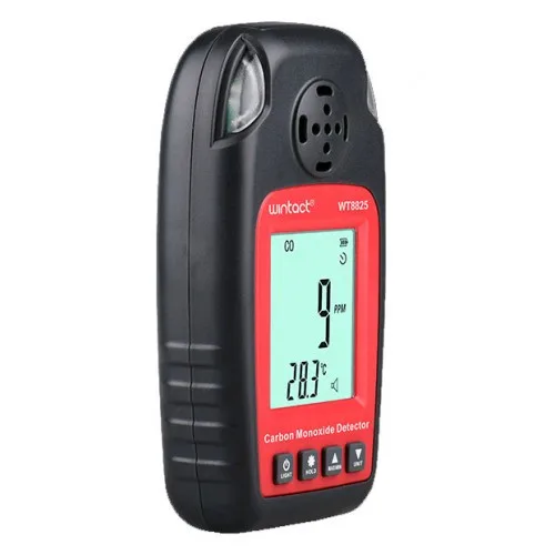 Газоанализатор угарного газа WINTACT WT8825 портативный 0-1000 ppm 0-50°C